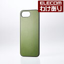 【訳あり】エレコム iPhone 16e 用 ドレスアップバックパネル ソフトレザー iPhone16e ケース カバー オリーブ PM-A25SMPPLKH ...