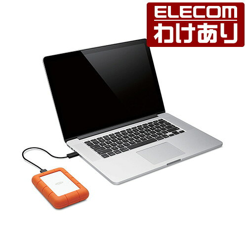 【訳あり】【国内正規代理店】ラシー LaCie Rugged Mini 5TB IP67の防水・防塵、耐衝撃で使用シーンを選ばず、快適な高速データ転送を実現する ポータブル ハードディスク STJJ5000400 【税込3300円以上で送料無料】[訳あり][ELECOM：エレコムわけありショップ][直営] 画像3