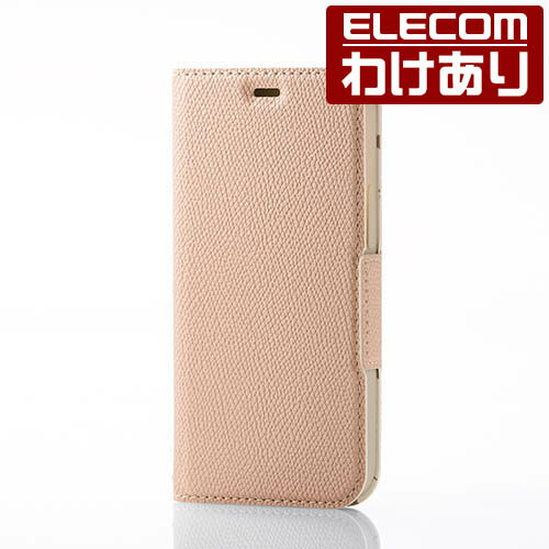 エレコム iPhone 12 mini 用 レザー ケース UltraSlim Flowers 磁石付き 手帳型 アイフォン 12 ミニ 新型 iPhone12 mini レザー ケース カバー 薄型 磁石付き スモーキーピンク：PM-A20APLFUJPNL【税込3300円以上で送料無料】[訳あり][エレコムわけありショップ][直営]