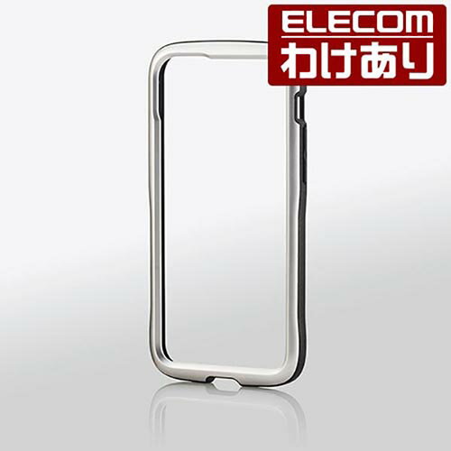 エレコム iPhone 12 / iPhone 12 Pro 用 ハイブリッド ケース TOUGH SLIM LITE バンパー iPhone12 / iPhone12 Pro アイフォン ハイブリッド バンパー ケース カバー タフスリム：PM-A20BTSLBSV【税込3300円以上で送料無料】[訳あり][エレコムわけありショップ][直営]