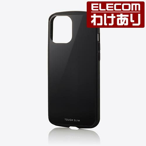 エレコム iPhone 12 Pro Max 用 ハイブリッド ケース TOUGH SLIM LITE MAGKEEP iPhone12 Pro Max アイフォン ハイブリッド ケース カバー タフスリム ブラック：PM-A20CTSLMBK【税込3300円以上で送料無料】[訳あり][エレコムわけありショップ][直営]