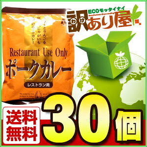 【訳あり/送料無料】レストランユースオンリーカレー（ポークカレー200g×30食）[ニチレイ/老舗ホテル、レストランも使用/レトルト食品/お試し/業務用/非常食/わけあり]【RCP】【smtb-s】▲▼