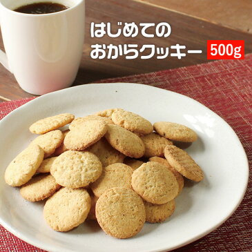はじめてのおからクッキー 500g 訳あり スイーツ 送料無料 おからクッキー 訳ありスイーツ クッキー ダイエット お菓子 ダイエット食品 置き換え 満腹感 ダイエットスイーツ お試し ワケあり わけあり メール便A TSG