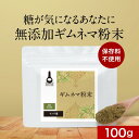 ギムネマ 粉末 100g 糖分 が気になる方 ダイエット 中でも スイーツ や 炭水化物 が食べたい方 粉末 タイプ インド産 グルマール 残留農薬検査実施 送料無料 食品 殺菌済