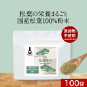 国産 松葉粉末 松葉茶 粉末 100g アカマツ パウダー ハーブティ 残留農薬検査済 放射性物質検査済 健康 安心 栄養 ビタミン クロロフィル ケルセチン 送料無料 リラックス 赤松 あかまつ