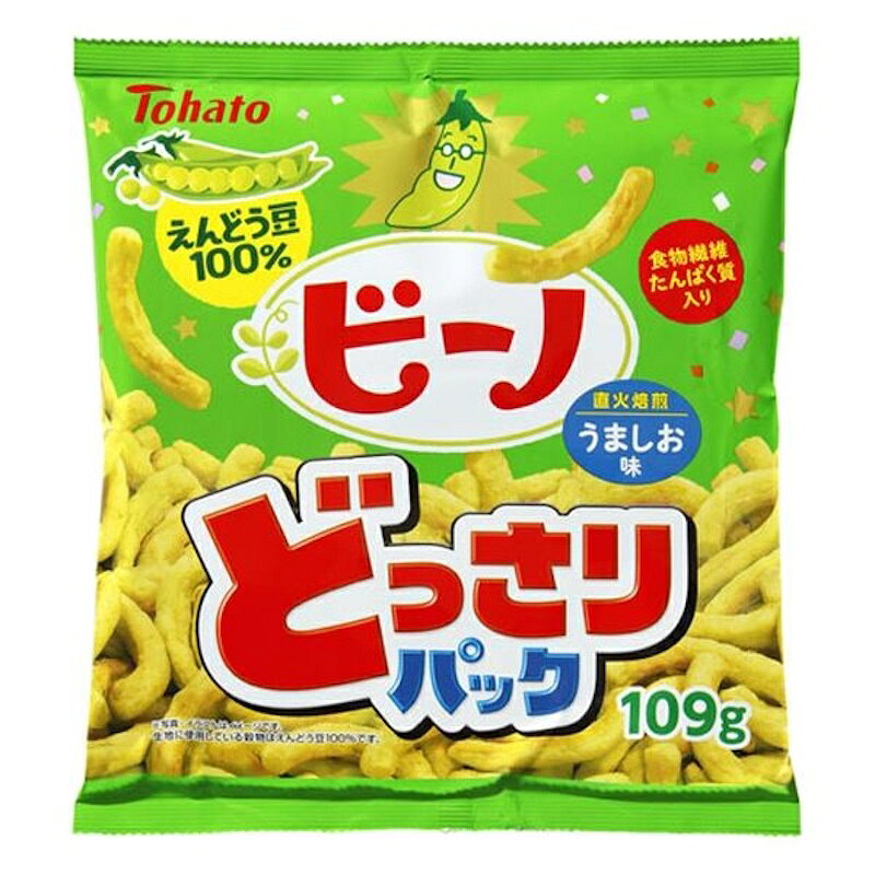 [10個]東ハト ビーノ うましお味どっさりパック　109g　賞味期限2025.08.13【賞味期限間近】のサムネイル