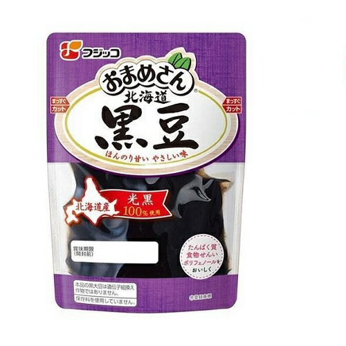 フジッコ おまめさん 北海道黒豆118g 賞味期限2022.08.14のサムネイル