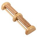 足用マッサージャー 自宅・オフィスで座ったまま足裏リラクゼーション Wooden massager