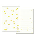 和詩倶楽部 ふたこと箋 成鈴(便箋9枚+封筒3枚セット) (LS-007) 和紙の横書きミニレターセット