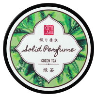コトラボ 練り香水 緑茶8g グリーンティーフローラルの香り ソリッドパフューム Kotolabo solid perfume, Green tea