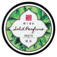 コトラボ　練り香水　緑茶8g　グリーンティーフローラルの香り　ソリッドパフューム　Kotolabo solid perfume, Green tea