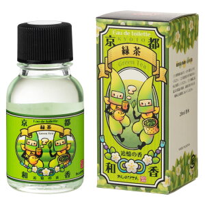 コトラボ　オードトワレ　緑茶：追憶の香　20ml　京都発コスメブランドの香水　Kotolabo Eau de toilette, Green tea