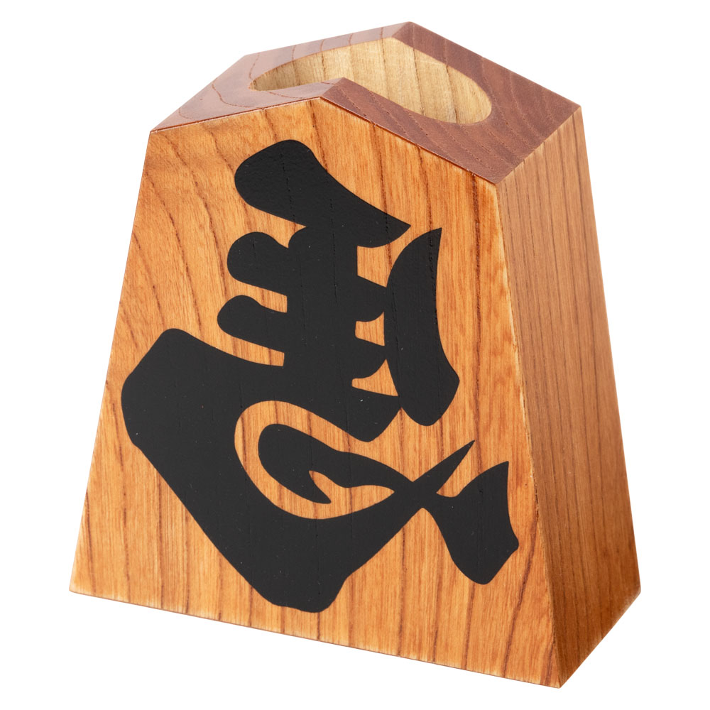 天童将棋駒 ペン立て 左馬 栓の木 縁起物ギフトにも 開運招福 商売繁盛 合格祈願 山形県の工芸品 木工品