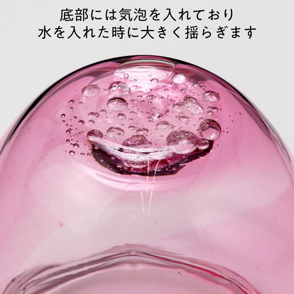�᤭���饹�ζ��ȭ����004��������᤭��ˡ�Ǻ��줿�ϥ�ɥᥤ�ɤξ˻ҹ����ʡ����츩�ο᤭���饹��˼��ꡡ��ʪ������ƥꥢ����������Glass goldfish bowl Shiga craft