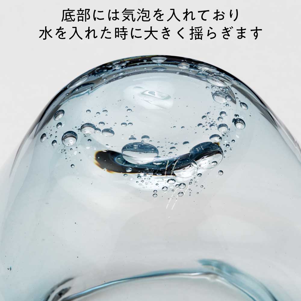 �᤭���饹�ζ��ȭ����006���忧����᤭��ˡ�Ǻ��줿�ϥ�ɥᥤ�ɤξ˻ҹ����ʡ����츩�ο᤭���饹��˼��ꡡ��ʪ������ƥꥢ����������Glass goldfish bowl Shiga craft