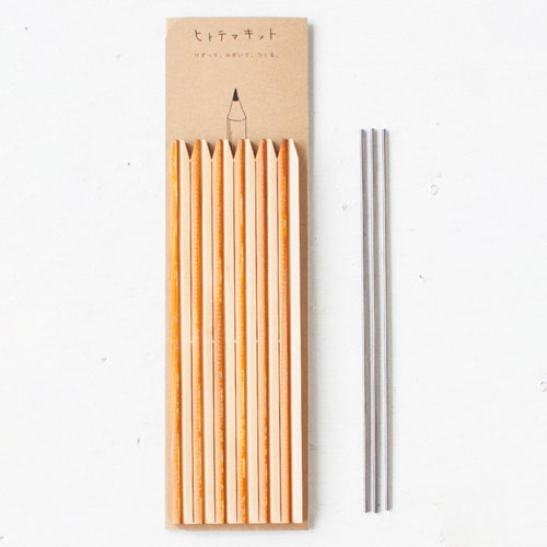 ҥȥƥޥåȡԤġäƤߤƼʬǤĤʸ񹩺åȡWooden pencil craft kit