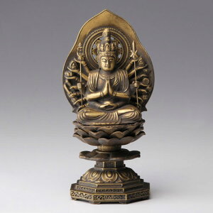 ʩȬʩⲬʪѲ 15cm (BZ-001) ǯޤΤºƥꥢ¤ʩCasting Buddha statue Takaoka imono Senju kanon bosatsu