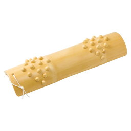 竹足ふみ　足裏ツボ刺激で健康マッサージ (ks)　Bamboo foot massager