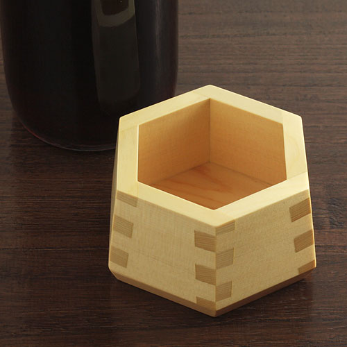 ますや　アポロワイン枡　岐阜県大垣市の檜製酒器のサムネイル