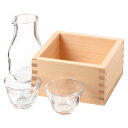 自宅で日本酒を楽しむ ひのき枡の冷酒クーラーと徳利盃セット 五合枡+徳利+盃 Sake cooler and Liquor set