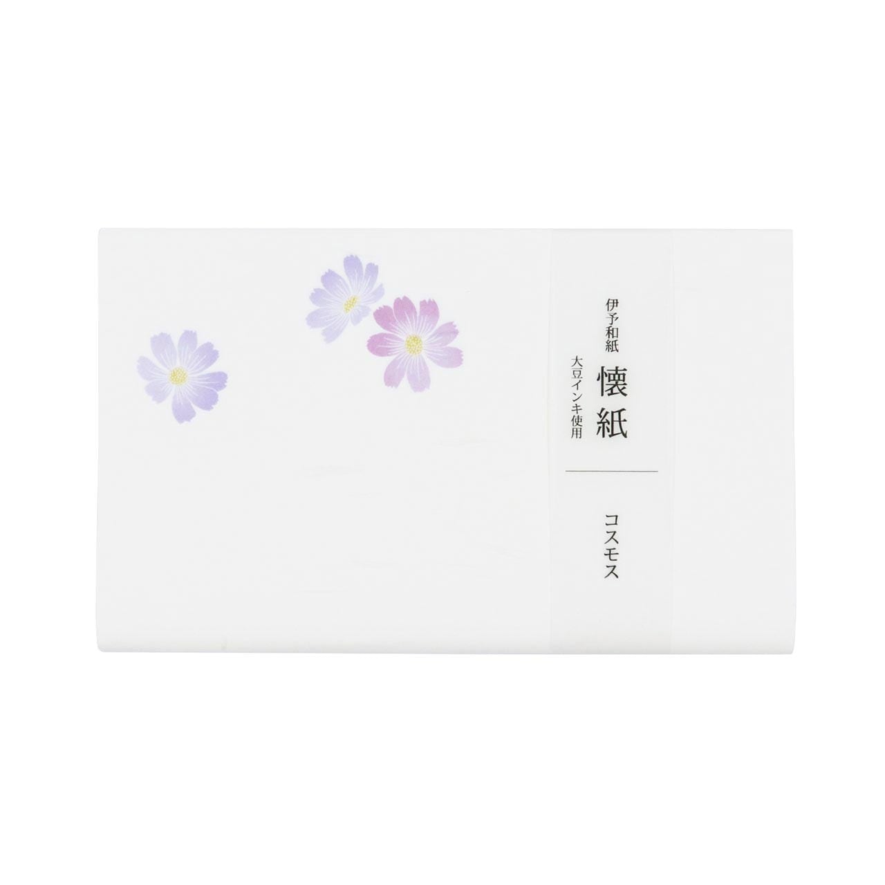 SAIEN　Kimono美　伊予和紙　懐紙　コスモス (No.3006)　20枚入り　17.5×14.5cm　和柄　和風　茶道具