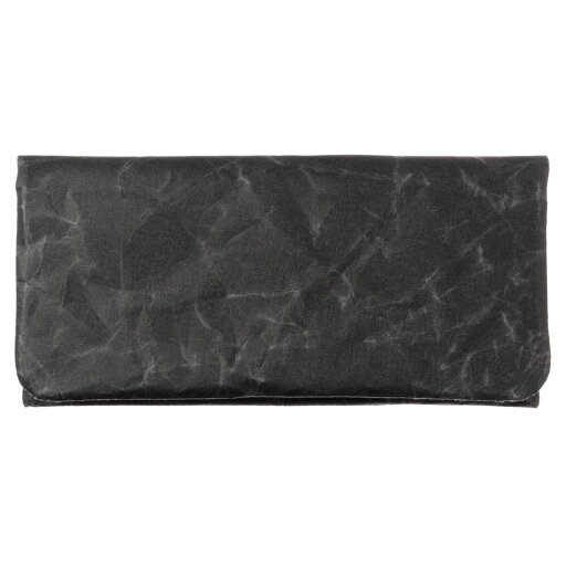 SIWA|紙和 長財布 ブラック 破れにくい紙・ナオロン製財布 山梨県の工芸品 Durable paper wallet SIWA|紙和 長財布 ブラック 破れにくい紙・ナオロン製財布 山梨県の工芸品 Durable paper wallet