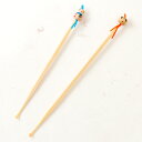 竹製夫婦耳かき　2本セット (KS)　Bamboo earpick