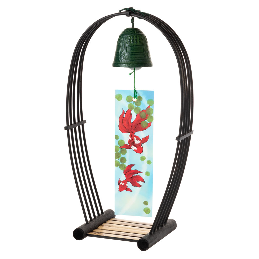 楽天市場】駿河竹千筋細工 置き風鈴の通販