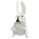 ダンボール干支工作キット 卯(兎) のりもはさみも使わずに組み立てられるペーパークラフト Cardboard craft kit Japanese zodiac Rabbit