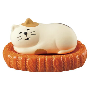 concombre しっとり壺 すやすや三毛猫 (ZCB-92051) 電源不要ミニ加湿器 Mini humidifier