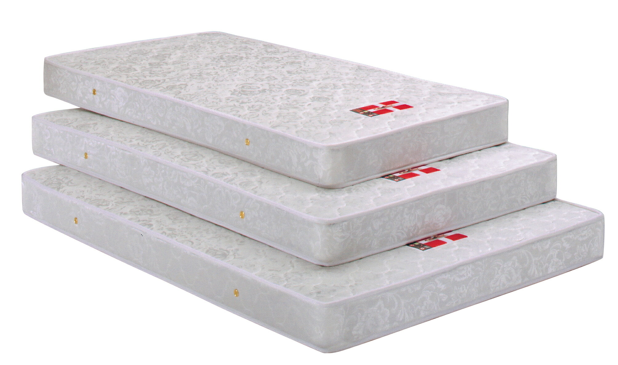 【1000円OFFクーポン配布中】マットレス マット セミダブルサイズ ポリエステル100%ボンネルコイル セミダブルマットレス 厚さ18cm 韓国インテリア