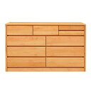 【500円OFFクーポン】ローチェスト タンス 収納家具 完成品 衣類収納 洋タンス 国産 レール付き 幅150cm 4段 北欧 おしゃれ 木製 韓国インテリア