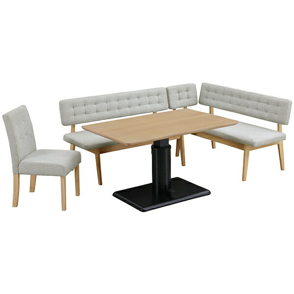 【5000円OFFクーポン配布中】ダイニングテーブルセット リビングダイニングソファー 昇降テーブル ダイニングセット ダイニングソファ 食卓テーブル 食卓セット 4点セット 四人掛け 四人用 幅120 幅120cm 120cm幅 120幅 シンプル モダン 韓国インテリア