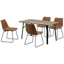 【ポイント最大5倍超ポイントアップ祭++5%OFFクーポン7/13 10:00~】ダイニングテーブルセット 食卓テーブル 食卓セット ダイニング5点 5点セット 4人用 四人用 木製 シンプル モダン 引越 新居 韓国インテリア
