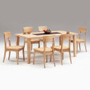 【6%OFFクーポン】ダイニングセット ダイニングテーブルセット 6人用 7点セット 6人掛け ダイニングテーブル 幅170cm シンプル 北欧 木製 ナチュラ...