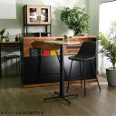 【8%OFFクーポン】バーテーブル テーブル 机 ハイテーブル リビングテーブル 60cm 60 幅60cm 木製 コンパクト 省スペース 丸 丸型 新生活 1...