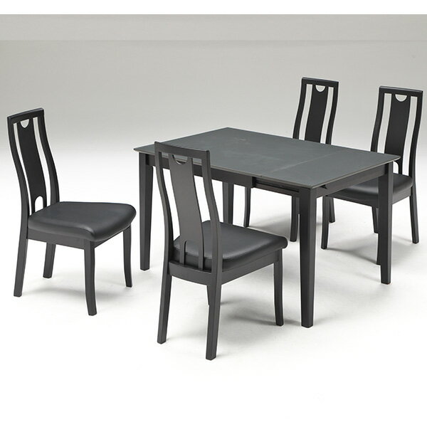 【5000円OFFクーポン配布中】ダイニングセット ダイニングテーブル5点セット 4人用 4人掛け 5点セット 幅90-120cm 伸長テーブル 食卓セットテーブル チェア シンプル モダン おしゃれ 韓国インテリア