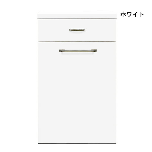 ダストボックス キッチンカウンター ダストボックス付き キッチン収納 日本製 国産 幅55cm 2分別 ゴミ箱 モダン おしゃれ
