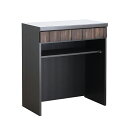 【6%OFFクーポン】キッチンカウンター キッチンボード レンジボード レンジ台 完成品 80cm ダストタイプ ブラウン おしゃれ 国産 カップボード 新築 ...