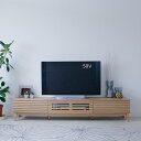 【8%OFFクーポン】テレビボード テレビ台 幅200cm 木製 北欧 モダン おしゃれ ローボード リビングボード リビング収納 収納家具 TVボード 韓国インテリア(3)
