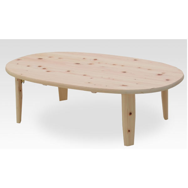 【P10倍】ちゃぶ台 座卓 センターテーブル ローテーブル リビングテーブル 円卓 半円 折脚 折りたたみ 木製 幅120cm テーブル シンプル モダン 日本...