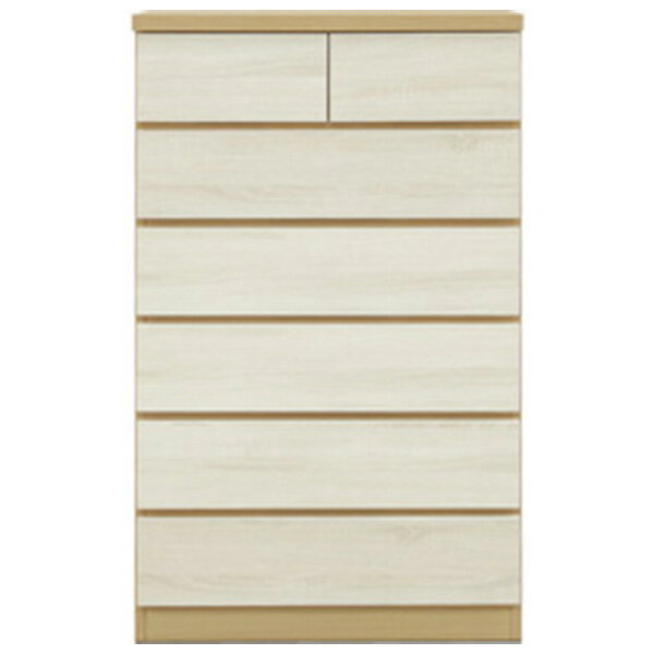 【P10倍】タンス チェスト ハイチェスト 衣類収納 収納家具 幅80cm 6段 日本製 国産 新生活 スライドレール付き 韓国インテリア