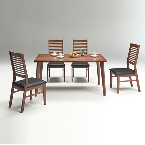 【5000円OFFクーポン配布中】ダイニングテーブルセット 食卓テーブル 食卓セット 幅180cm 180幅 ダイニング5点 5点セット 4人用 四人用 シンプル モダン PVC ラバーウッド NC塗装 引越 新居 韓国インテリア