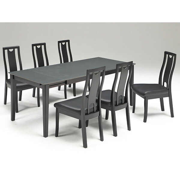 【P10倍】ダイニングセット ダイニングテーブル7点セット 6人用 6人掛け 7点セット 幅150-180cm 伸長テーブル 食卓セットテーブル チェア シンプル モダン おしゃれ 韓国インテリア