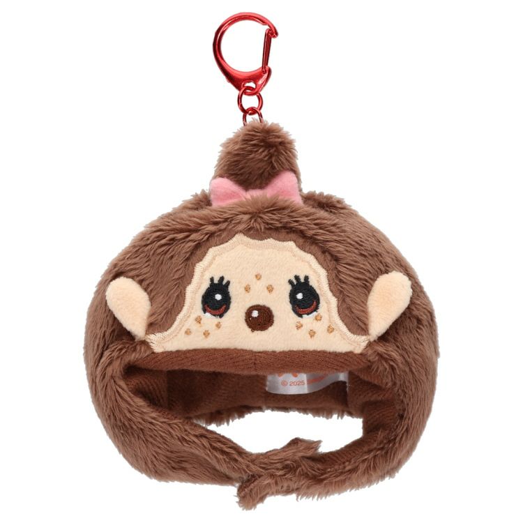 モンチッチ　ファンキャップキーホルダー　（女の子）...