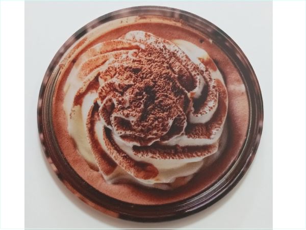 アクリルジオラマベース　スイーツE　円形6センチ　展示台　フリマイベント展示台...