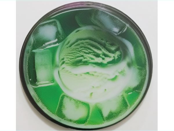 アクリルジオラマベース　スイーツH　円形6センチ　展示台　フリマイベント展示台...