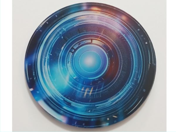 アクリルジオラマベース　宇宙・惑星C2　円形10センチ　展示台　フリマイベント展...