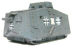 1/144AFV 簡単キット　A7V【YSK】【鉄道模型】【カラーレジン製】【情景模型】【Nゲージ】【ネコポス可】