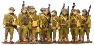 1/144AFV 人形キット 行軍日本兵1【YSK】【鉄道模型】【カラーレジン製】【情景模型】【Nゲージ】